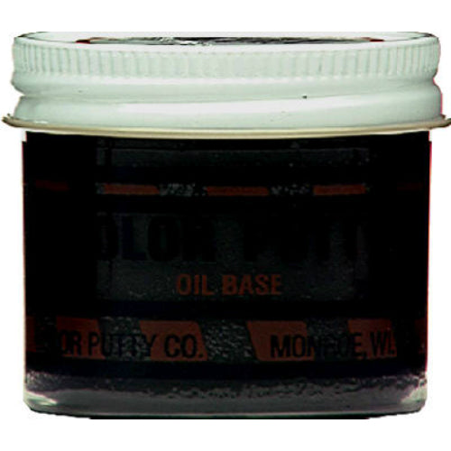 Color Putty® 134 Oil Based Wood Filler Putty, Ebony, 3.68 Oz