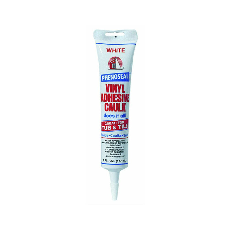 Dap® 5311600101 PhenoPatch® Vinyl Caulk, 6 Oz, White