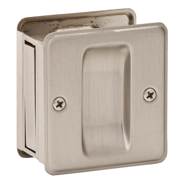Schlage SC990B-619 Pocket Door Pull, Satin Nickel