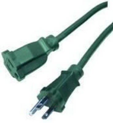 Master Electrician 02352-05ME Outdoor Extension Cord, 20', 16/3 SJTW, Green