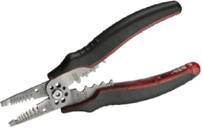 Gardner Bender GST-70M Circuit Alert Voltage Sensing Crimper/Stripper, 7"