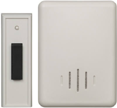 Carlon RC3105 Wireless Battery Chime System, Off White