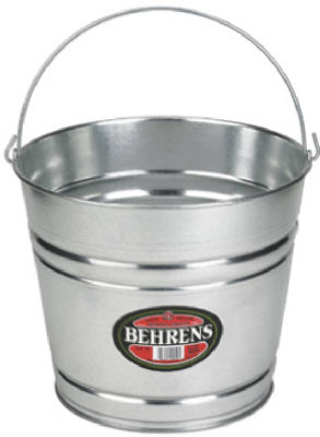 Behrens 1214GS Galvanized Steel Water Pail, 14 Qt