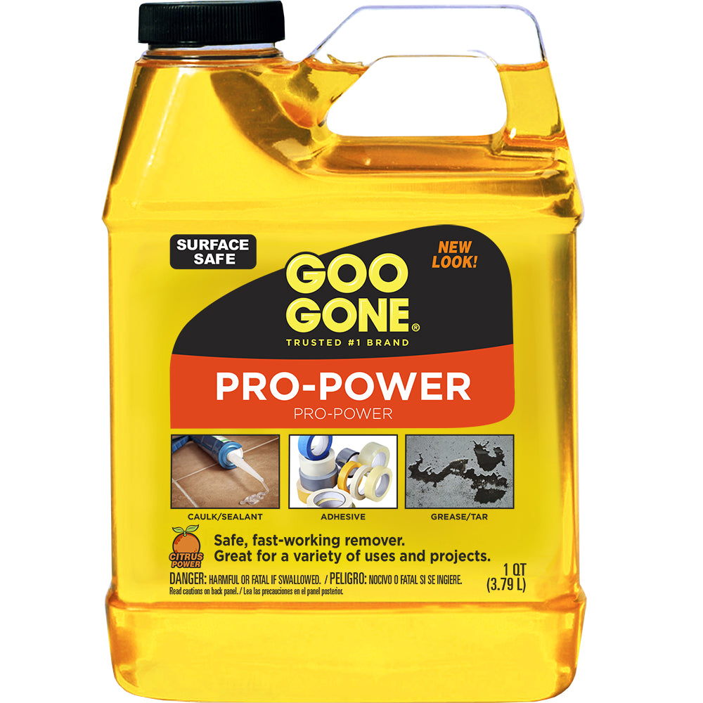 Goo Gone 2112 Pro-Power Goo & Adhesive Remover, Citrus Scent, 32 Oz