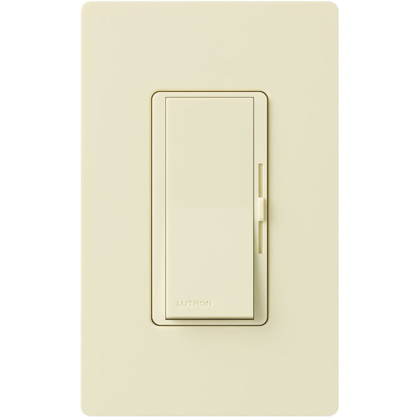 Lutron® DVW-600PH-LA Diva Duo Single Pole Incandescent Dimmer, 600W,Light Almond