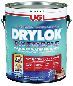 Drylok® 28613 Extreme Masonry Waterproofer, 1 Gallon, White