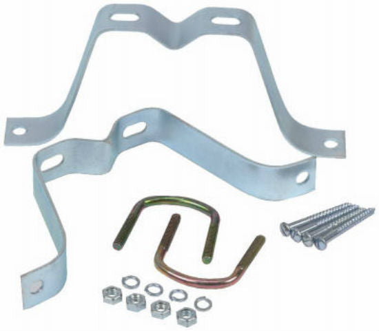 RCA VH125N Antenna Pole Wall Mount Bracket, 4", 2 Pack