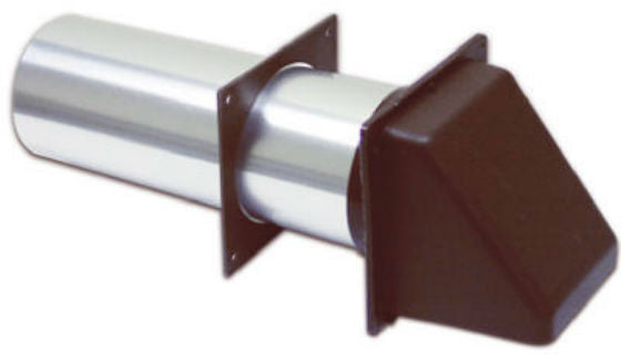 Lambro 224BS Preferred Dryer Hood Vent, 4", Brown