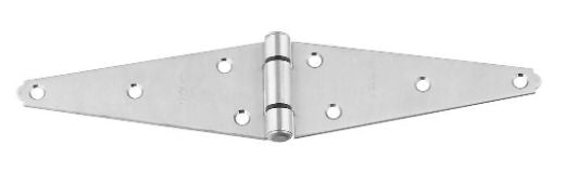 National Hardware® N342-485 Heavy Strap Hinge, 6", Stainless Steel