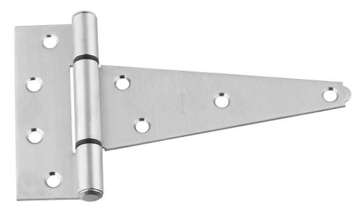 National Hardware® N342-519 Lifespan Extra Heavy T Hinge, 6'', Stainless Steel