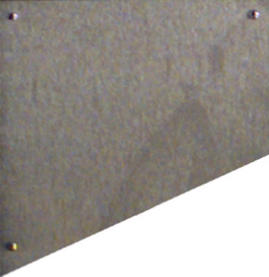 National Hardware® N325-431 Aluminum Kick Plate, 8" x 34", Satin Nickel