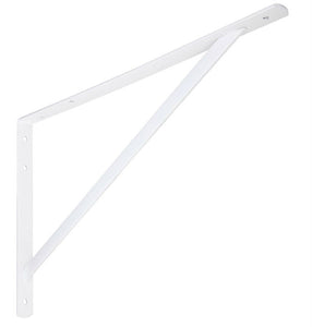 National Hardware® N260-604 Super Strength Shelf Bracket, 20", White