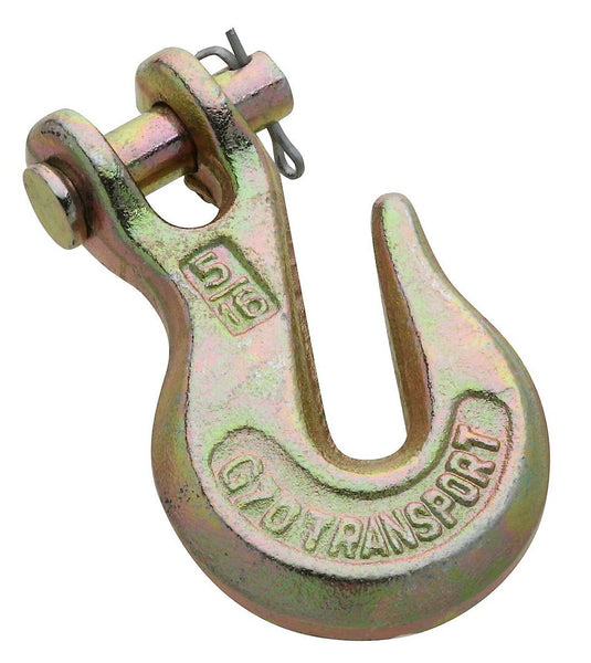 National Hardware® N282-087 Clevis Grab Hook, 5/16", Yellow Chromate