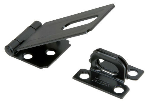 National Hardware® N305-953 Safety Hasp, 3-1/4", Black