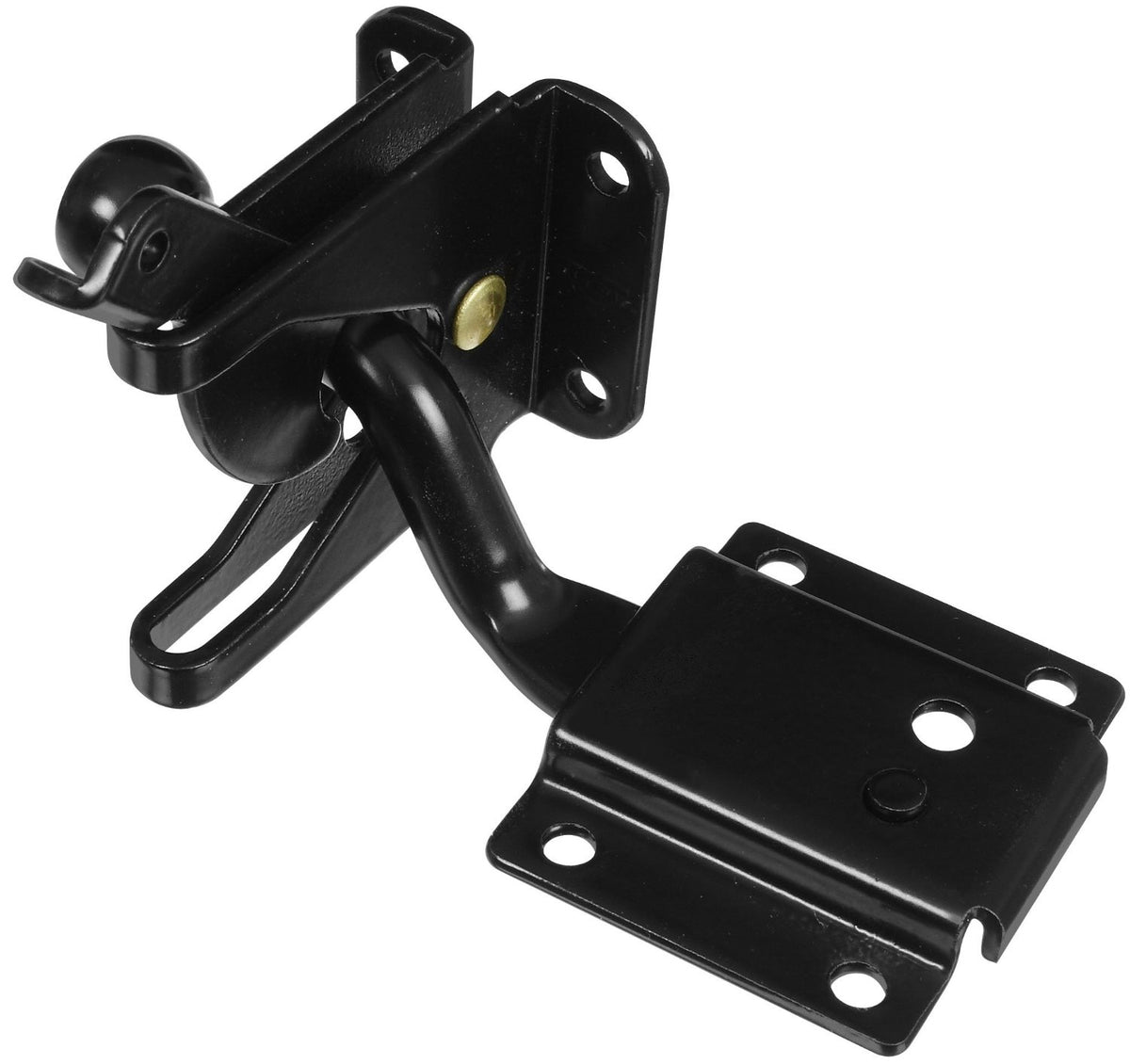 National Hardware® N342-626 MaxLatch™ Sag Compensating Latch, Black