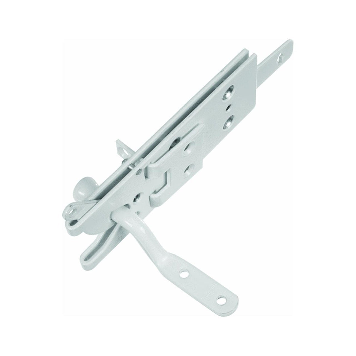 National Hardware® N342-683 Vinyl Automatic Fence Gate Latch, White