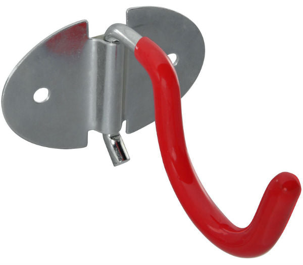 National Hardware® N189-456 Broom/Tool Holder, Red Vinyl Coated, 2-Pack