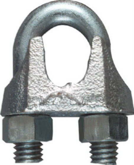 National Hardware® N248-328 Wire Cable Clamp, 1/2", Zinc Plated