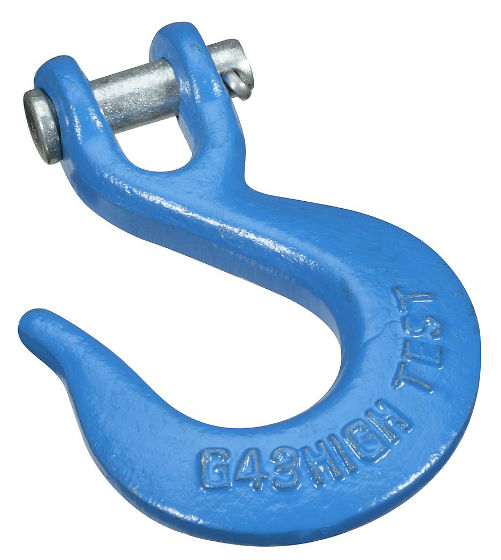 National Hardware® N177-253 Clevis Slip Hook, 1/4", Blue