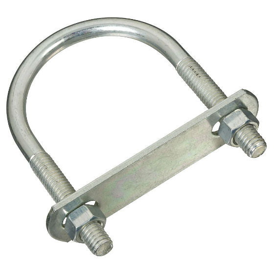 National Hardware® N222-208 U-Bolt #642, 3/8" x 2-1/2" x 4", Zinc Plated