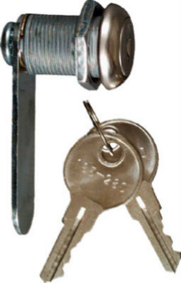 National Hardware N183-764 Door/Drawer Utility Locks, 1/2", Chrome