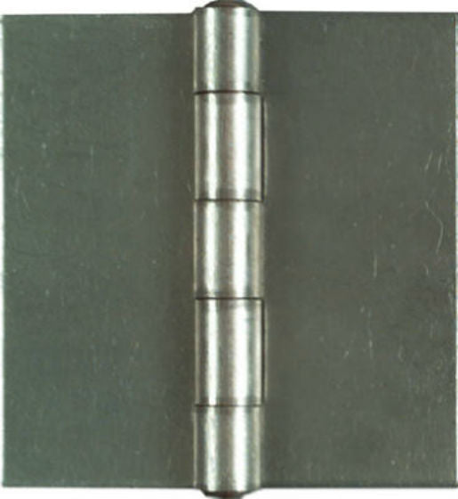 National Hardware® N147-694 Weldable Door Hinge, 3" x 3", Plain Steel