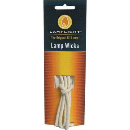 Lamplight® 9997 Round Cotton Wick, 5 Pack, 1/8"