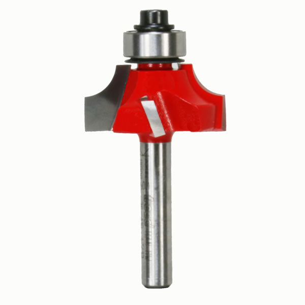 Freud 36-110 Carbide Beading Router Bit, Quadra-Cut, 1/4 Inch Radius