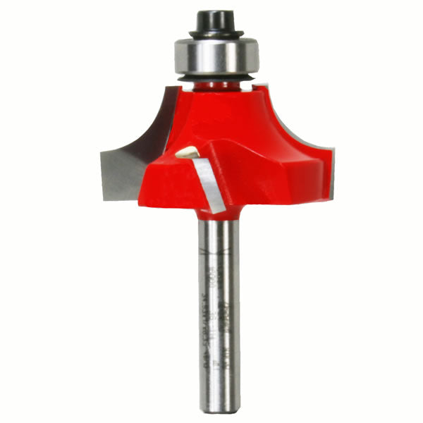 Freud 36-114 Carbide Beading Router Bit, Quadra-Cut, 3/8" Radius