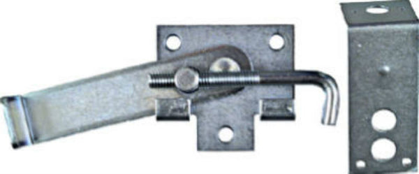 National Hardware® N160-754 Hook Jamb Latch, 4", Zinc Plated