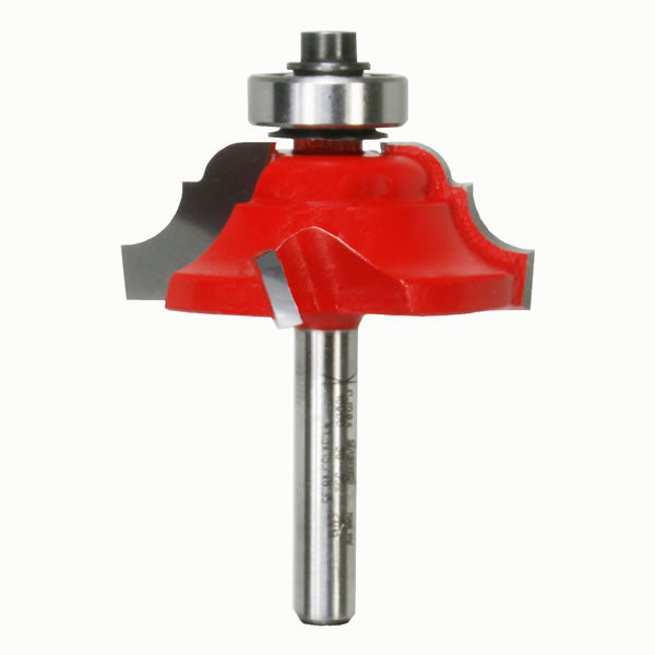 Freud 38-352 Carbide Classical Cove & Bead Router Bit, Quadra-Cut, 1-5/8" Dia.