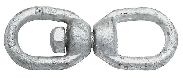 National Hardware® N247-775 Swivel Open Round Eye Link, 3/16", Galvanized