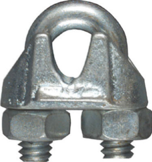 National Hardware® N248-278 Wire Cable Clamp, 1/8", Zinc Plated