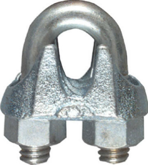 National Hardware® N248-294 Wire Cable Clamp, 1/4", Zinc Plated