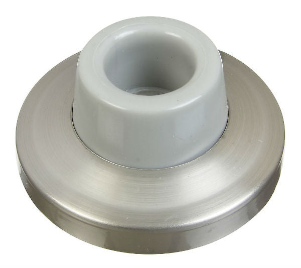 National Hardware® N326-983 Wall Door Stop, Satin Nickel