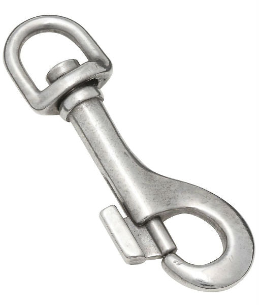 National Hardware® N262-345 Bolt Snap, 1/2" x 3", Stainless Steel