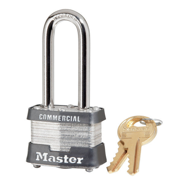 Master Lock 3KALH Keyed Alike Laminated Steel Padlock, 1-9/16"