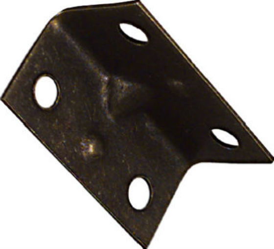 National Hardware® N226-282 Corner Brace, 1-1/2" x 3/4", Antique Brass