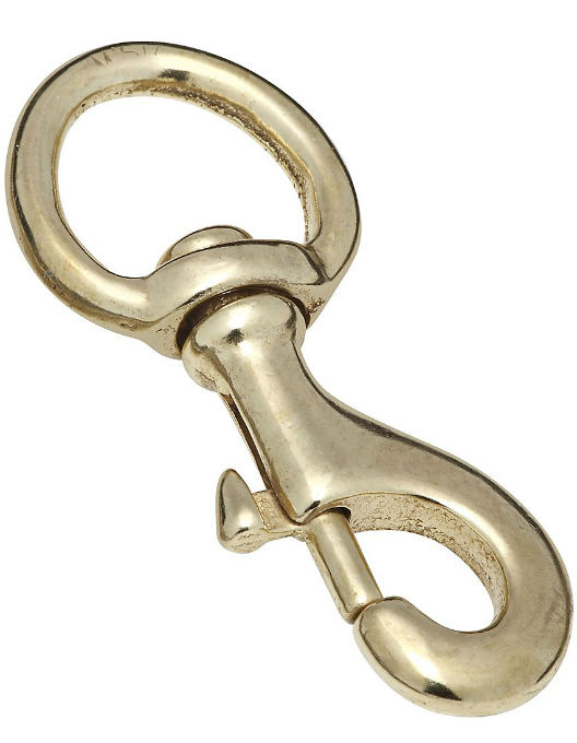 National Hardware® N223-206 Bolt Snap, 1" x 3-1/2", Solid Bronze