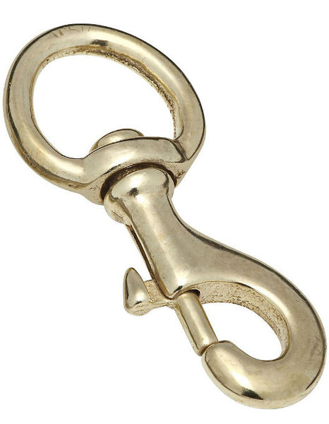 National Hardware® N223-206 Bolt Snap, 1" x 3-1/2", Solid Bronze