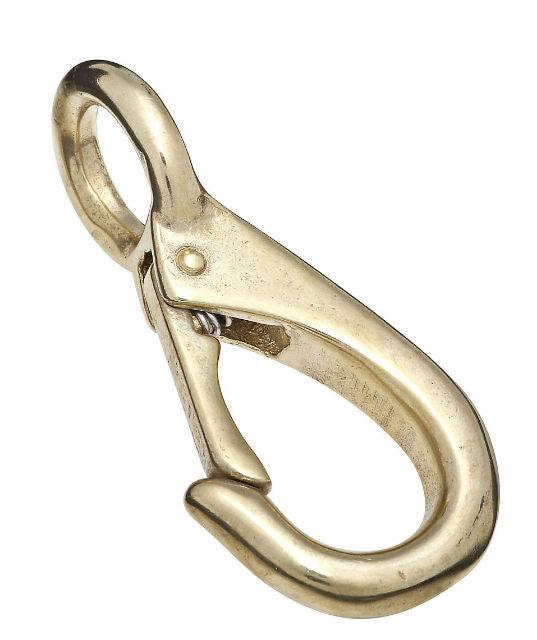 National Hardware® N223-271 Boat Snap #3, 3/4" x 3-13/16", Solid Bronze