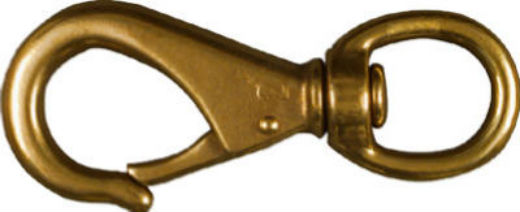 National Hardware® N223-297 Boat Snap #2, 3/4" x 3-5/8", Solid Bronze