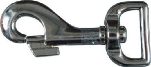 National Hardware® N222-638 Bolt Snap, 1" x 3-1/8", Nickel