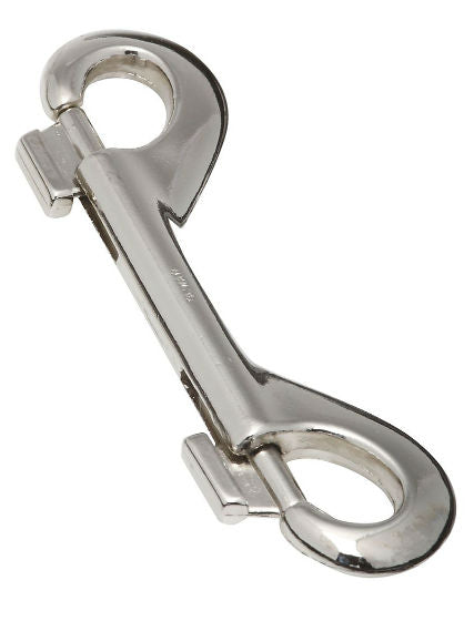 National Hardware® N222-695 Double Bolt Snap, 4-9/16", Nickel