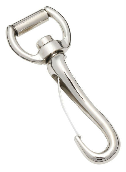 National Hardware® N222-752 Spring Snap, 5/8" x 2-5/8", Nickel