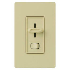Lutron® S-603PH-IV Skylark® Preset Slide 3-Way Incandescent Dimmer, 600W, Ivory
