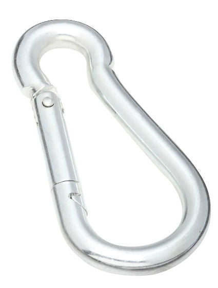 National Hardware® N222-885 Interlocking Spring Snap, 3/8" x 3-1/8", Zinc Plated