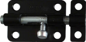 National Hardware® N151-522 Barrel Bolt, 3", Black