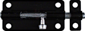 National Hardware® N151-621 Barrel Bolt, 4", Black