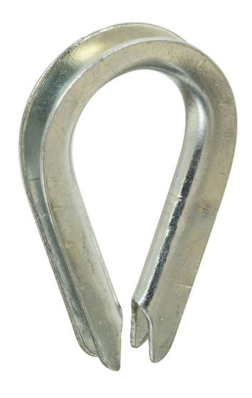National Hardware® N176-792 Rope Thimble, 1/8", Zinc Plated